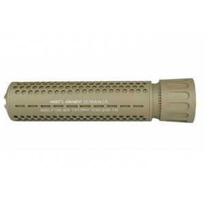 Глушитель страйкбольный быстросъемный 5KU KAC-QDC silencer with flash hider TAN 5KU-205-T